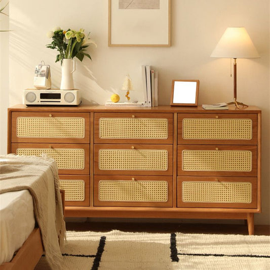 Contemporary Chest Straight Legs with Drawer Knobs Rectangle Accent Chest Clearhalo 'Cabinets & Chests' 'cabinets_chests' 'furn' 'furn_cabinets_chests' 'Furniture' 'Living Room Furniture' 1200x1200_63b187c7-0743-4a6f-8bf2-1418e25fc375