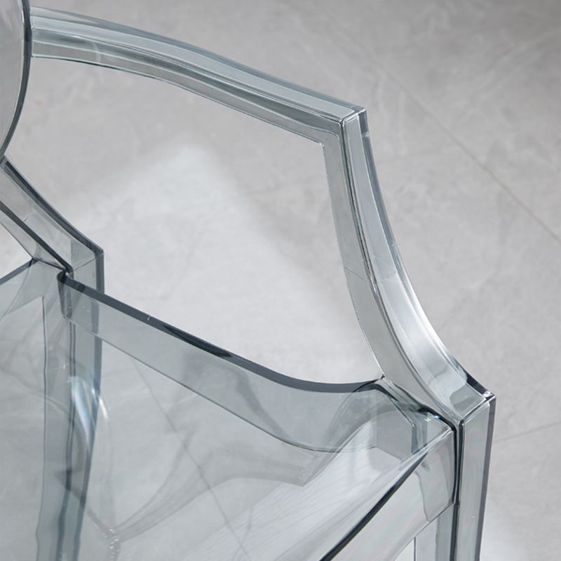 Contemporary Style Plastic Arm Dining Chairs Open Back Stackable Side Chairs Clearhalo ' kitchen&dining_furn' 'Dining Chairs' 'Dining Tables & Seating' 'dining_chair' 'furn' 'furn_dining_chair' 'Furniture' 'furniture_dining_chair' 'Kitchen & Dining Furniture' 'kitchen' 1200x1200_63bc9c23-e573-462d-b73e-547a8b1f6818