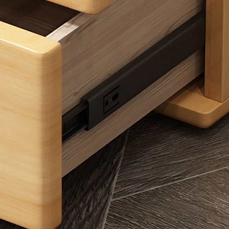 2 /3 laden houten dressoir modern 16 "w opslagkist voor slaapkamer