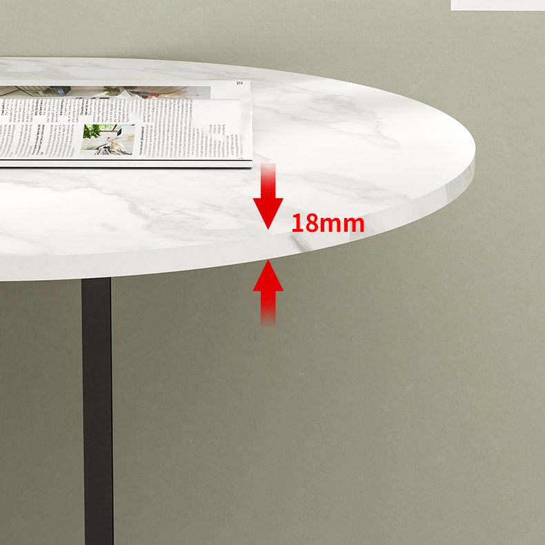 Modern Style Dining Table White Oval Drop-Leaf Dining Table for Home Use Clearhalo ' dining_table' 'Dining Tables & Seating' 'Dining Tables' 'Furniture' 'furniture_dining_table' 'Kitchen & Dining Furniture' 'kitchen&dining_furn' 'kitchen' 'kitchen_dining_table' 1200x1200_63c14ea3-0450-4970-b724-093166ff5e98