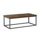 Table basse Frame/Frame Table basse rectangulaire moderne en MDF 18''H