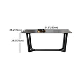 Glam 1/2/5/7 Pieces Dining Furniture Set Rectangle Dining Room Table Set Clearhalo 'Dining Room Sets' 'Dining Tables & Seating' 'dining_room_set' 'furn' 'furn_dining_room_set' 'Furniture' 'furniture_dining_room_set' 'Kitchen & Dining Furniture' 1200x1200_63c4eaed-159a-4333-911e-811414a3ce44