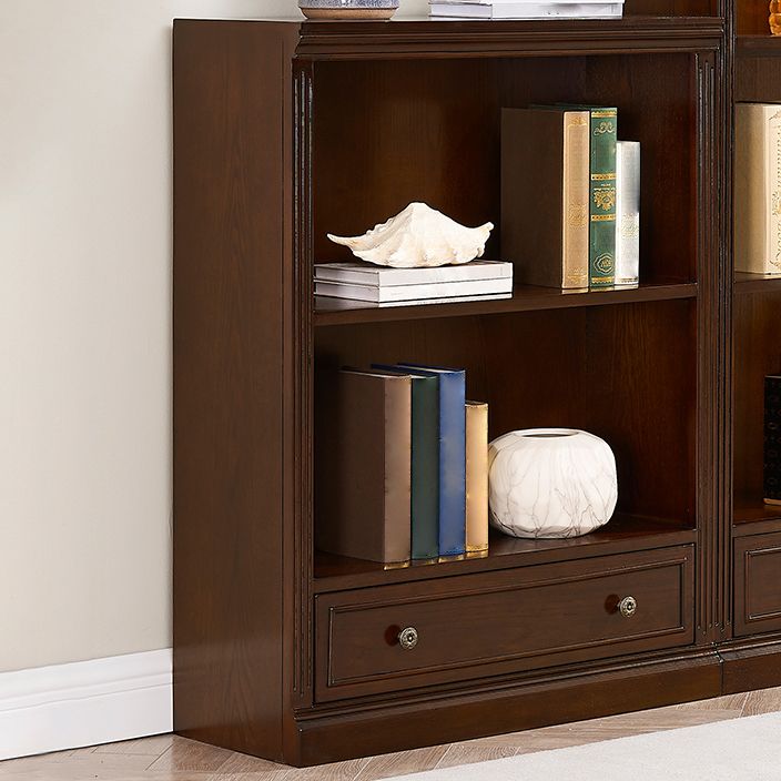 Wooden Closed Back Standard Bookcase Contemporary Style Bookshelf for Home Office Clearhalo 'Bookcases' 'furn' 'furn_bookcases' 'Furniture' 'furniture_bookcases' 'Office Furniture' 1200x1200_63cfbb9b-855d-4f38-b68d-f36d4ff1818c