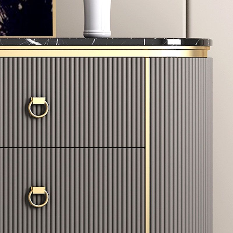 Stone Glam Storage Chest Bedroom Horizontal Chest with Drawers Clearhalo 'Bedroom Furniture' 'Dressers & Chests' 'dressers_chests' 'furn' 'furn_dressers_chests' 'Furniture' 1200x1200_63cfd137-eef5-4446-a5bc-33363507a671