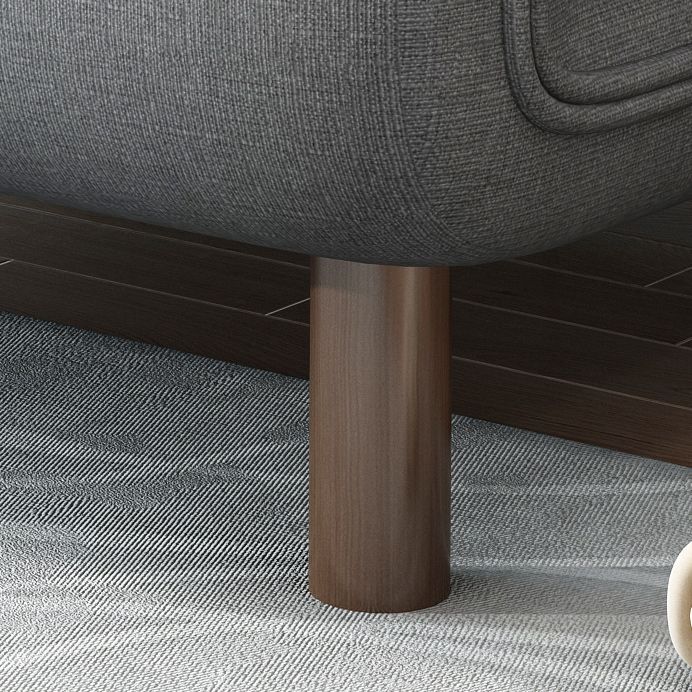 Scandinavian Pillow Included Futon Frame Square Arms Convertible Sofas Clearhalo 'furn' 'furn_futons' 'Furniture' 'Futons & Daybeds' 'Futons' 'Living Room Furniture' 1200x1200_63d47a98-d561-467f-a179-b66e2f87dbcd