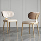 Glam Open Back Dining Chair Gold Legs Dining Room Side Chair Clearhalo 'Dining Chairs' 'Dining Tables & Seating' 'dining_chair' 'furn' 'furn_dining_chair' 'Furniture' 'Kitchen & Dining Furniture' 1200x1200_63d5cdcf-361e-491a-8f61-b44ed977c701