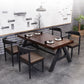 Industrial Solid Wood Dining Table Brown Rectangle Table with Trestle Base for Dinning Room Clearhalo ' dining_table' 'Dining Tables & Seating' 'Dining Tables' 'furn' 'furn_dining_table' 'Furniture' 'furniture_dining_table' 'Kitchen & Dining Furniture' 'kitchen&dining_furn' 'kitchen' 'kitchen_dining_table' 1200x1200_63dac43b-0969-47f5-8fa5-aa6f874c4d44