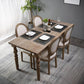 Cottage Style Solid Wood Dining Set with Traditional Height Table and 4 Legs Base Clearhalo 'Dining Room Sets' 'Dining Tables & Seating' 'dining_room_set' 'furn' 'furn_dining_room_set' 'Furniture' 'furniture_dining_room_set' 'Kitchen & Dining Furniture' 'kitchen&dining_furn' 'kitchen' 1200x1200_63daf7fc-8b0b-4eb1-b49b-63ae239276ac