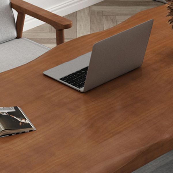 Sled Solid Wood Writing Desk Industrial Rectangular Office Desk Clearhalo 'furn' 'furn_office_desk' 'Furniture' 'Office Desks' 'Office Furniture' 'office_desk' 1200x1200_63df342a-13d6-4e9d-a236-724a8b847f0f