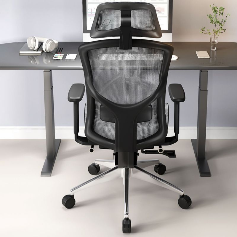 Modern Slide Office Chair Removable Arms Adjustable Seat Height Desk Chair Clearhalo 'furn' 'furn_office_chair' 'Furniture' 'Office Chairs' 'Office Furniture' 'office_chair' 1200x1200_63df82b2-2373-434c-b644-2cbe5aa3f907