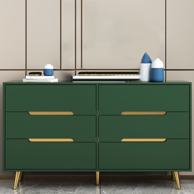 Glam houten borst slaapkamer 16 "W opbergkist met 3 laden