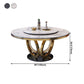 Glam Marble Round Dining Table Standard Kitchen Dining Table with Pedestal Base Clearhalo ' dining_table' 'Dining Tables & Seating' 'Dining Tables' 'furn' 'furn_dining_table' 'Furniture' 'furniture_dining_table' 'Kitchen & Dining Furniture' 'kitchen&dining_furn' 'kitchen' 'kitchen_dining_table' 1200x1200_63e52897-8a58-424e-96b2-908b56a7a542