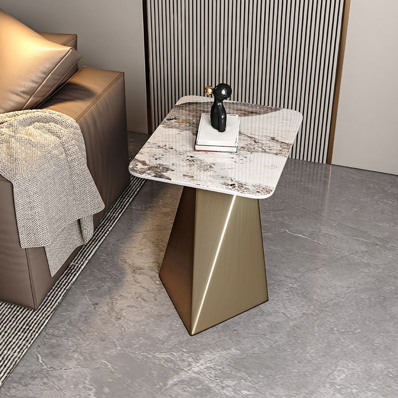 Table d'appoint en acier en acier de 20,5 "de haut de haut