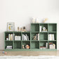 Engineered Wood Bookcase Horizontal Contemporary Standard Bookshelf