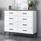Contemporary Storage Chest Stone 15.75-inch Width Storage Chest Dresser Clearhalo 'Bedroom Furniture' 'Dressers & Chests' 'dressers_chests' 'furn' 'furn_dressers_chests' 'Furniture' 1200x1200_63ec5287-8166-41c7-9caf-d2af92a420b5