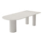 Contemporary Style Dining Table White Dinner Table for Home Kitchen Dinner Clearhalo 'Dining Tables & Seating' 'Dining Tables' 'dining_table' 'furn' 'furn_dining_table' 'Furniture' 'Kitchen & Dining Furniture' 1200x1200_63ec97cf-a832-457b-947d-0769a113fa6c