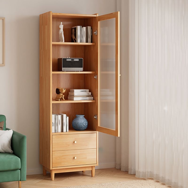 Closed Back Standard Bookshelf Solid Wood Contemporary Bookcase with Drawers Clearhalo 'Bookcases' 'furn' 'furn_bookcases' 'Furniture' 'Office Furniture' 1200x1200_63ecdcb7-997a-43c7-8d5a-9e429cf6ee41