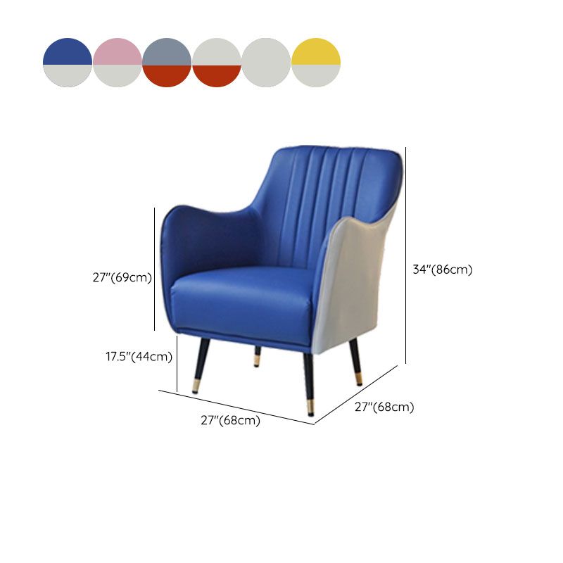 Indoor Faux Leather Dining Arm Chair Upholstered Parsons Chair with 4 Legs Clearhalo 'Dining Chairs' 'Dining Tables & Seating' 'dining_chair' 'furn' 'furn_dining_chair' 'Furniture' 'Kitchen & Dining Furniture' 1200x1200_63f01626-109a-4c65-9341-17ba64271e5b
