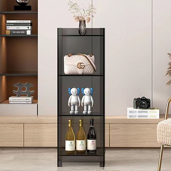 Scandinavian Style Shelf Bookcase Acrylic Closed Back Bookshelf for Home Office Clearhalo 'Bookcases' 'furn' 'furn_bookcases' 'Furniture' 'furniture_bookcases' 'Office Furniture' 1200x1200_63f108a0-51a7-48e7-b098-50c9c21f3127