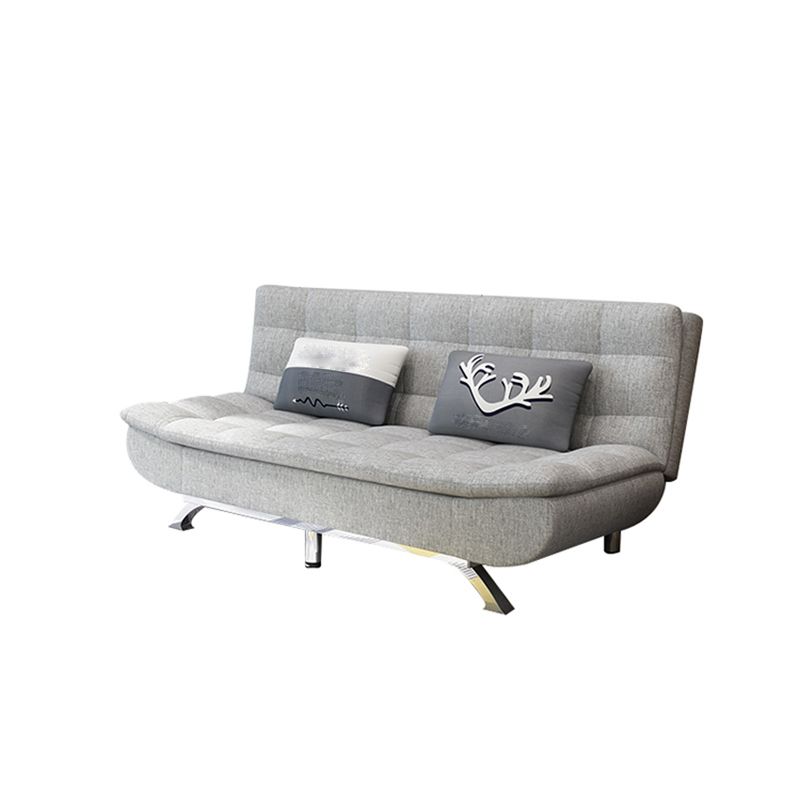 74.80" L √ó 33.46" W √ó 35.43" H Biscuit Back Couch Armless Sofa with Hair Pin Legs Clearhalo 'furn' 'furn_sofas' 'Furniture' 'furniture_sofas' 'Living Room Furniture' 'Sofa' 'sofas' 1200x1200_63f14120-44f5-4597-accd-cfd1107a4e9c