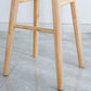 Cafe Modern Simple Barstool Wood 4 Legs Bar Stool with Pedal