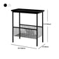 Modern Style with Storage Rack White/black Metal Iron Nightstand Clearhalo 'Bedroom Furniture' 'furn' 'furn_night_stand' 'Furniture' 'night_stand' 'Nightstands' 1200x1200_63f6c52f-9101-48a2-9e9e-9595031a2862