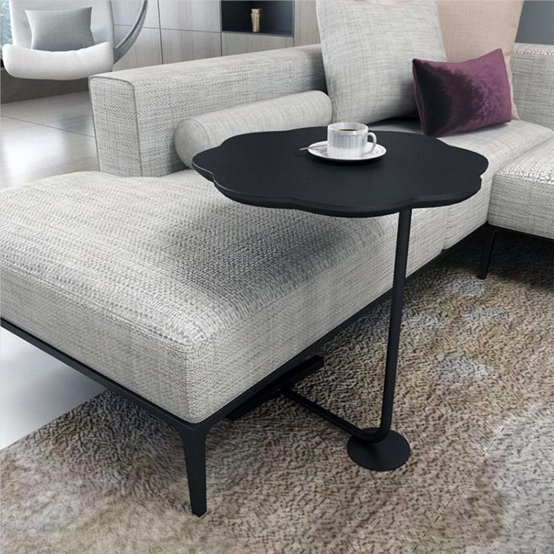 24,4 "tavolo laterale del piedistallo mentale alto nero/bianco/grigio tavolo di fascia alta a forma naturale naturale