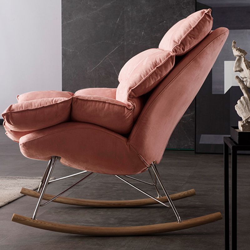 Chaise à bascule intérieure de style moderne chaise à bascule canapé lazy pour le salon