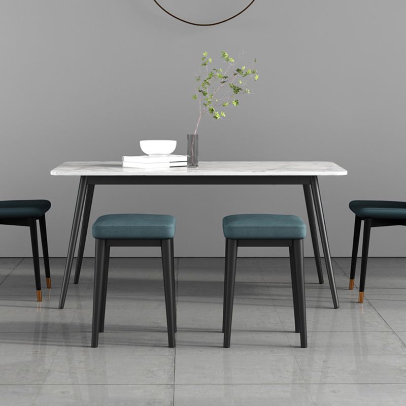 Square Ottoman Solid Color Upholstered Metal Frame Fabric Standard Ottoman Clearhalo 'furn' 'furn_ottomans_poufs' 'Furniture' 'Living Room Furniture' 'Ottomans & Poufs' 'ottomans_poufs' 1200x1200_64084322-55d2-49c5-b638-0daa9f3bd4b2