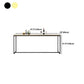 Modern White Wooden Bar Table Dining Table for Kitchen Living Room Clearhalo 'Bar Furniture' 'Bar Tables' 'bar_tables' 'furn' 'furn_bar_tables' 'Furniture' 'Kitchen & Dining Furniture' 1200x1200_640a2dc3-ad36-4ad6-abe4-47cc2f38a2cc