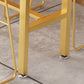 1/5/9 Piezas Taburete de barra y mesa Rectangular Pub Juego de mesa