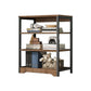 Modern Open Back Etagere Bookcase Steel Bookshelf for Home Office Clearhalo 'Bookcases' 'furn' 'furn_bookcases' 'Furniture' 'Office Furniture' 1200x1200_640ca1f8-9fb3-47c3-b97a-23050086fb35