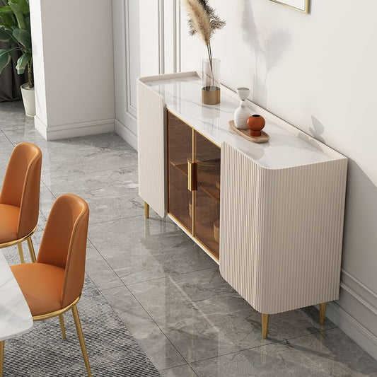 Rettangolo Sinterizzato Scheda Stone Scheda di lusso Cabinet di lusso con porte