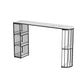 Sintered Stone Bar Table Industrial Dining Table with Storage Shelves Clearhalo 'Bar Furniture' 'Bar Tables' 'bar_tables' 'furn' 'furn_bar_tables' 'Furniture' 'Kitchen & Dining Furniture' 1200x1200_641073f9-6006-439b-ab63-8a86ece6cf6e