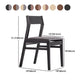 Contemporary Dining Chairs Kitchen Dining Armless Side Chair with Wooden Legs Clearhalo ' kitchen&dining_furn' 'Dining Chairs' 'Dining Tables & Seating' 'dining_chair' 'furn' 'furn_dining_chair' 'Furniture' 'furniture_dining_chair' 'Kitchen & Dining Furniture' 'kitchen' 1200x1200_6411205b-766d-4f88-95ac-9d1b0cec58ae