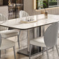 Contemporary 1/4/5/7 Pieces Dining Set Metal Dining Table Set Clearhalo 'Dining Room Sets' 'Dining Tables & Seating' 'dining_room_set' 'furn' 'furn_dining_room_set' 'Furniture' 'furniture_dining_room_set' 'Kitchen & Dining Furniture' 1200x1200_64118f9f-a5f2-4cae-a096-31af92b82993