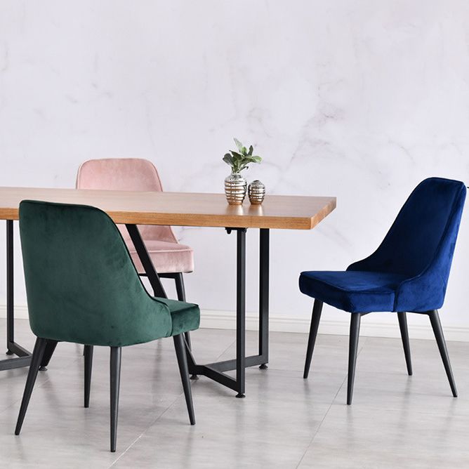 Scandinavian Style Metal Chairs Kitchen Dining Room Solid Back Side Chair Set Clearhalo ' kitchen&dining_furn' 'Dining Chairs' 'Dining Tables & Seating' 'dining_chair' 'furn' 'furn_dining_chair' 'Furniture' 'furniture_dining_chair' 'Kitchen & Dining Furniture' 'kitchen' 1200x1200_6412fcbf-63aa-443e-8a9f-0d87a581ba6a