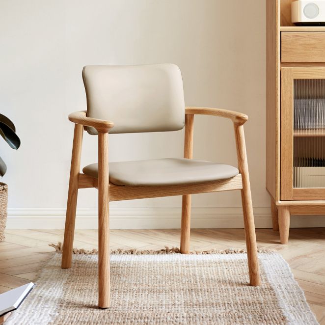 Sedia a braccio sala da pranzo a apertura in legno contemporaneo (set di 1/2/4/6/8)