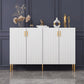 Glam sideboard legno artificiale con porta per soggiorno e cucina