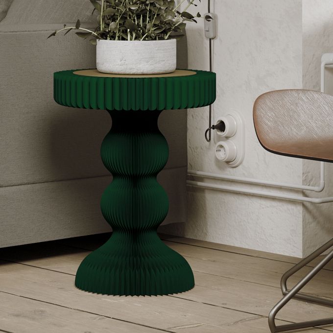 Modern Round Wood Pedestal Side Table without Drawer for Living Room Clearhalo 'Coffee & Accent Tables' 'End & Side Tables' 'end_side_table' 'end_side_tables' 'furn' 'furn_end_side_tables' 'Furniture' 'furniture_end_side_table' 'Living Room Furniture' 1200x1200_641d98e4-c6f9-4b51-8dc7-d5b8d72c80e2