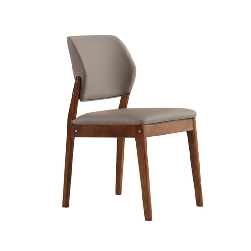 Upholstered Kitchen Side Chair Modern Style Open Back Armless Chair Clearhalo 'Dining Chairs' 'Dining Tables & Seating' 'dining_chair' 'furn' 'furn_dining_chair' 'Furniture' 'Kitchen & Dining Furniture' 1200x1200_6420c872-b085-49fd-97b1-37d4f28e3e24