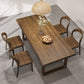 Rectangle Dining Room Dinner Table Kitchen Solid Wood Dining Table