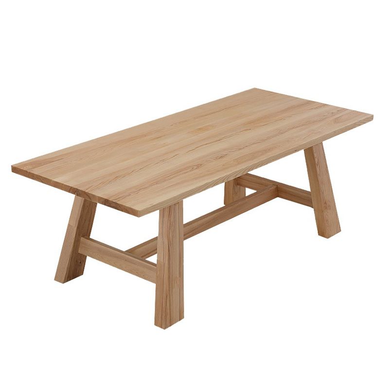 Industrial 1/6 Pieces Dining Set Rectangle Wood Dining Table for Dining Room Clearhalo 'Dining Room Sets' 'Dining Tables & Seating' 'dining_room_set' 'furn' 'furn_dining_room_set' 'Furniture' 'Kitchen & Dining Furniture' 1200x1200_6422652d-ba3d-4b53-b12f-fab4e01712f2