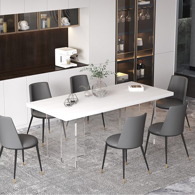 Modern Style Dining Table Rectangle Solid Wood Dining Table for Kitchen Clearhalo ' dining_table' 'Dining Tables & Seating' 'Dining Tables' 'furn' 'furn_dining_table' 'Furniture' 'furniture_dining_table' 'Kitchen & Dining Furniture' 'kitchen&dining_furn' 'kitchen' 'kitchen_dining_table' 1200x1200_6424a110-0950-451e-8e74-b482c418e698