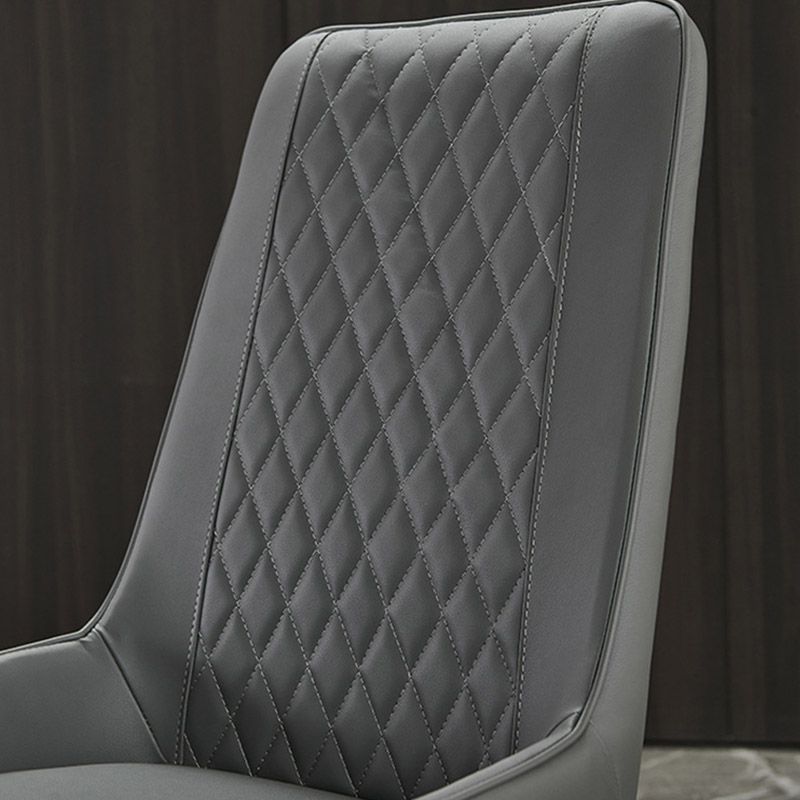 Sedia da sala da pranzo imbottita industriale cucina sedia laterale parsons