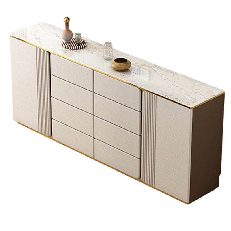 Classic Glam Storage Chest Dresser Stone Dresser with Drawers Clearhalo 'Bedroom Furniture' 'Dressers & Chests' 'dressers_chests' 'furn' 'furn_dressers_chests' 'Furniture' 1200x1200_642dc03f-3e15-4575-864b-ab01db7cb854