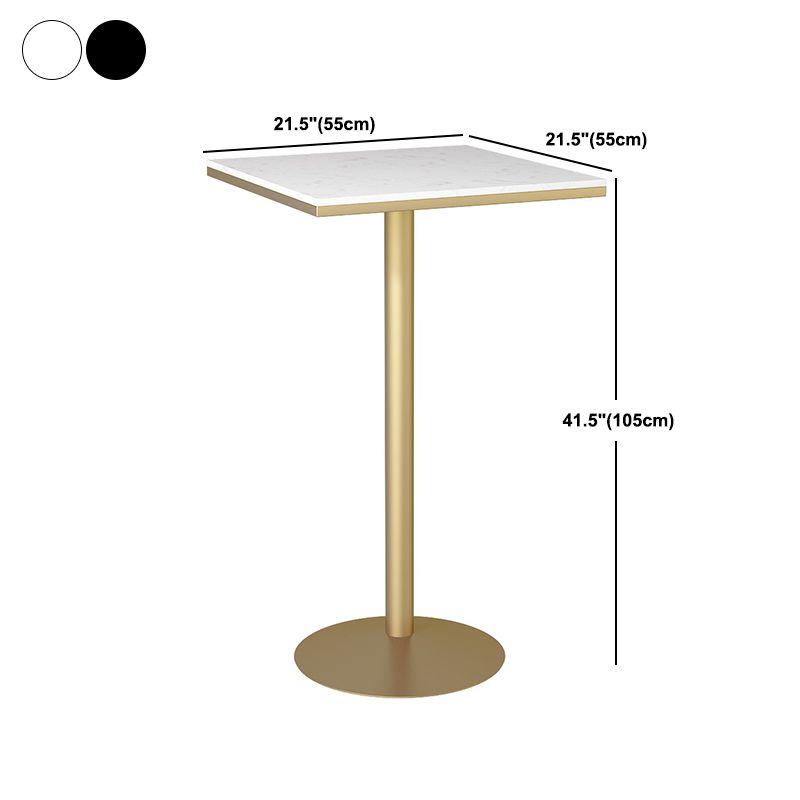 Ensemble de hauteur de comptoir en marbre moderne 1/2/3/5 Pièces boutique