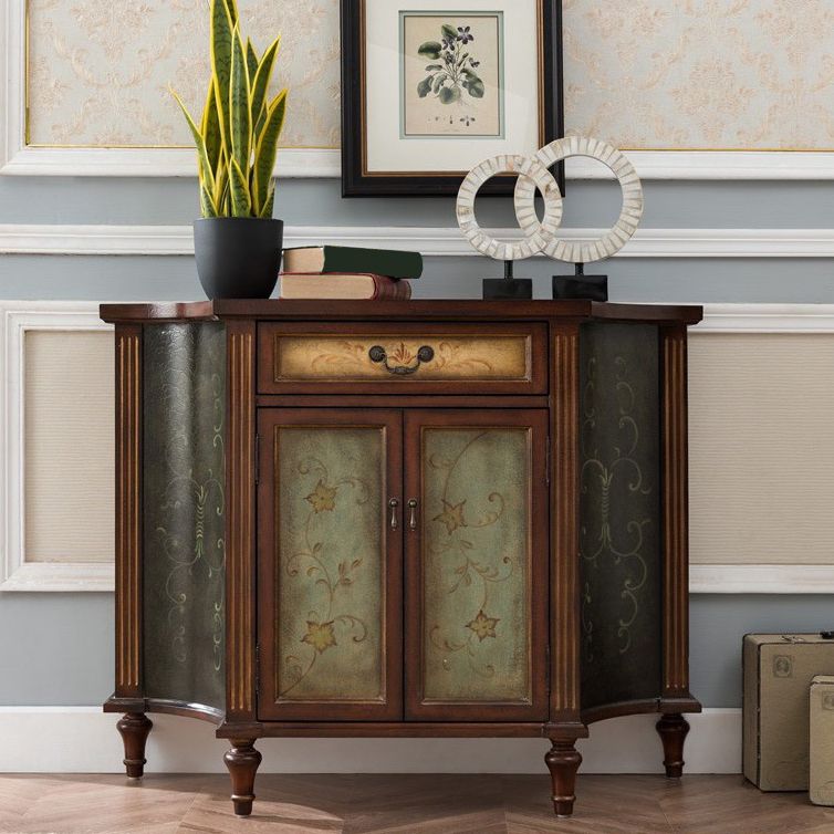 Tavolo da console in legno moderno di metà secolo per la sala di divano per sala