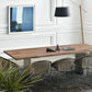 Solid Wood Brown Tone Dining Table Glam Style Double Pedestal Table for Dining Room Clearhalo ' dining_table' 'Dining Tables & Seating' 'Dining Tables' 'furn' 'furn_dining_table' 'Furniture' 'furniture_dining_table' 'Kitchen & Dining Furniture' 'kitchen&dining_furn' 'kitchen' 'kitchen_dining_table' 1200x1200_64323534-d906-4149-95e9-53e60deb85c8