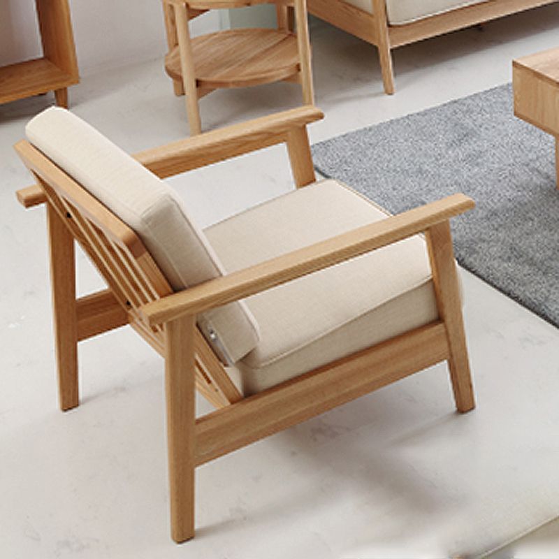 Scandinavian Cotton-Blend Beige Sofa Pillow Back Cushion Settee Clearhalo 'Furniture' 'furniture_sofas' 'Living Room Furniture' 'Sofa' 'sofas' 1200x1200_64369486-27f9-4d88-adb9-04da0060abbc